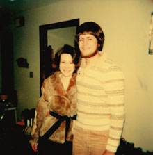 Debbie with her boyfriend Bill